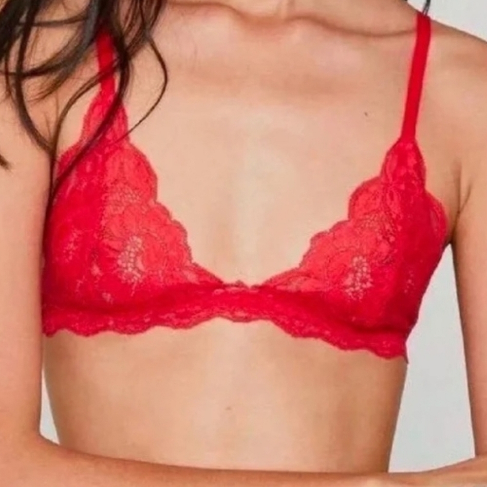 NWT We Are HAH SistHAH Bralittle - siren red Size Xs